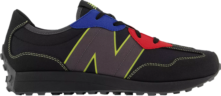 

Кроссовки New Balance 327 Big Kid 'Black Red Blue', черный