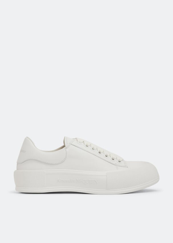 

Кроссовки ALEXANDER MCQUEEN Deck Plimsoll sneakers, белый