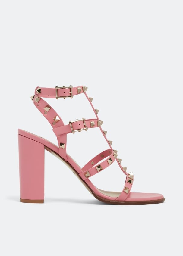 

Сандалии VALENTINO GARAVANI Rockstud sandals, розовый