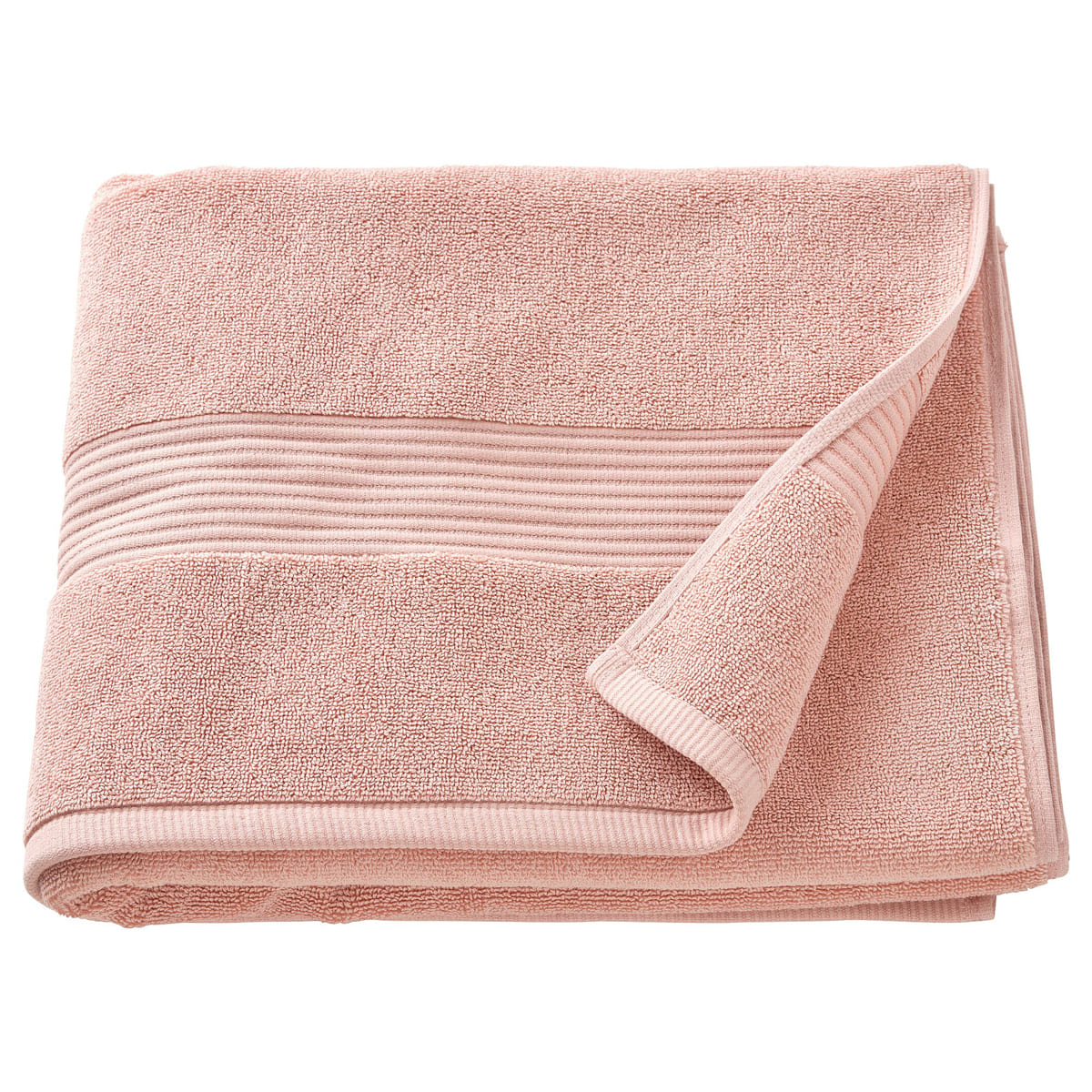 Полотенце банное Ikea Fredriksjon 70x140 см, светло-розовый одноразовое полотенце для лица q1qd косметическое полотенце для чувствительной кожи очень толстое мягкое полотенце s с сумкой на шнурке инс
