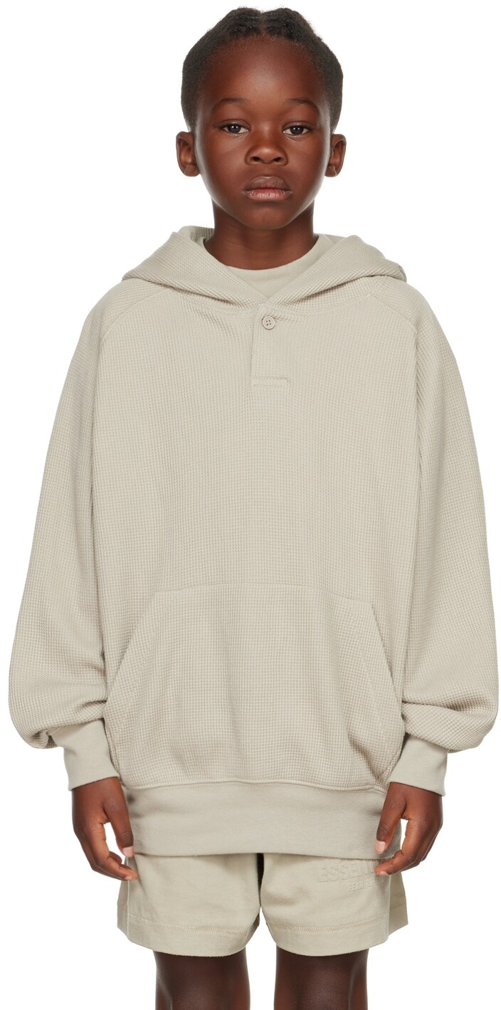 

Детская серая худи Henley Fear of God ESSENTIALS