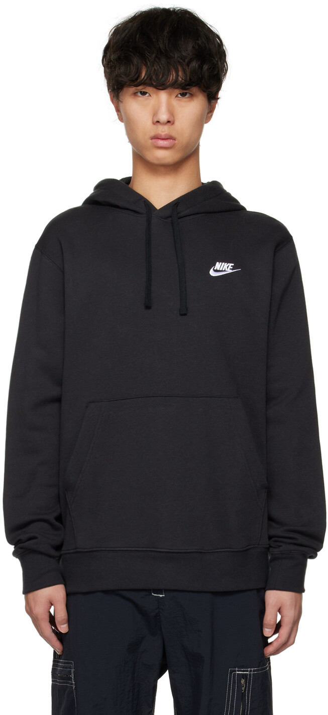 

Худи спортивного клуба черного цвета Nike