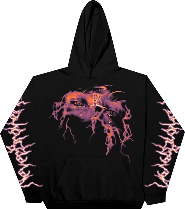 

Худи Vlone x NBA Youngboy Eyes Hoodie 'Black', черный