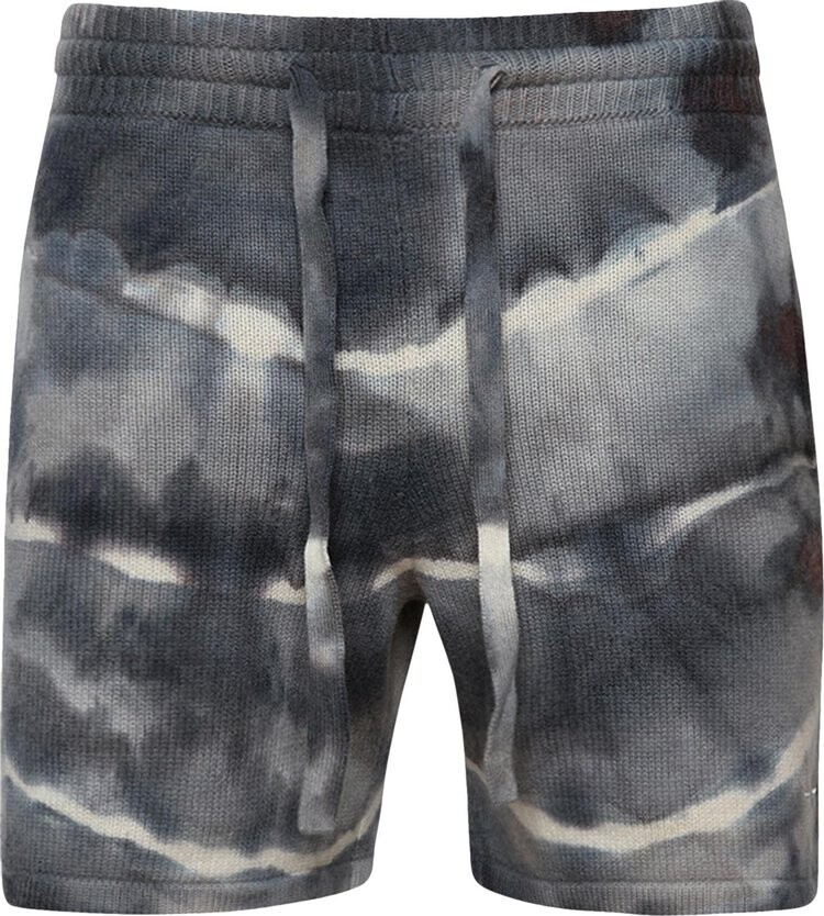 Шорты Amiri Tie Dye Shorts 'Grey', серый