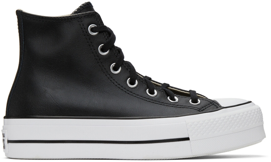 

Черные высокие кроссовки Chuck Taylor All Star Lift Converse, Черный
