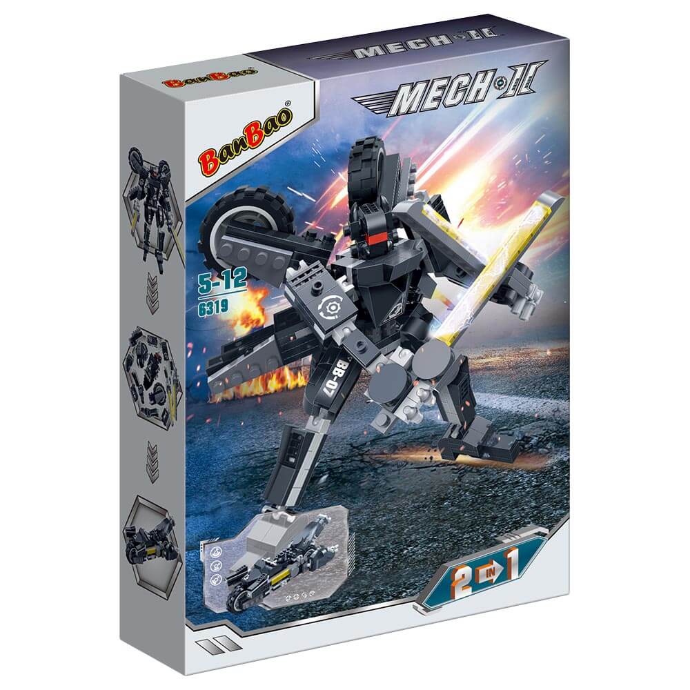 Конструктор Banbao Building Blocks Robot Set 296 pcs - фото