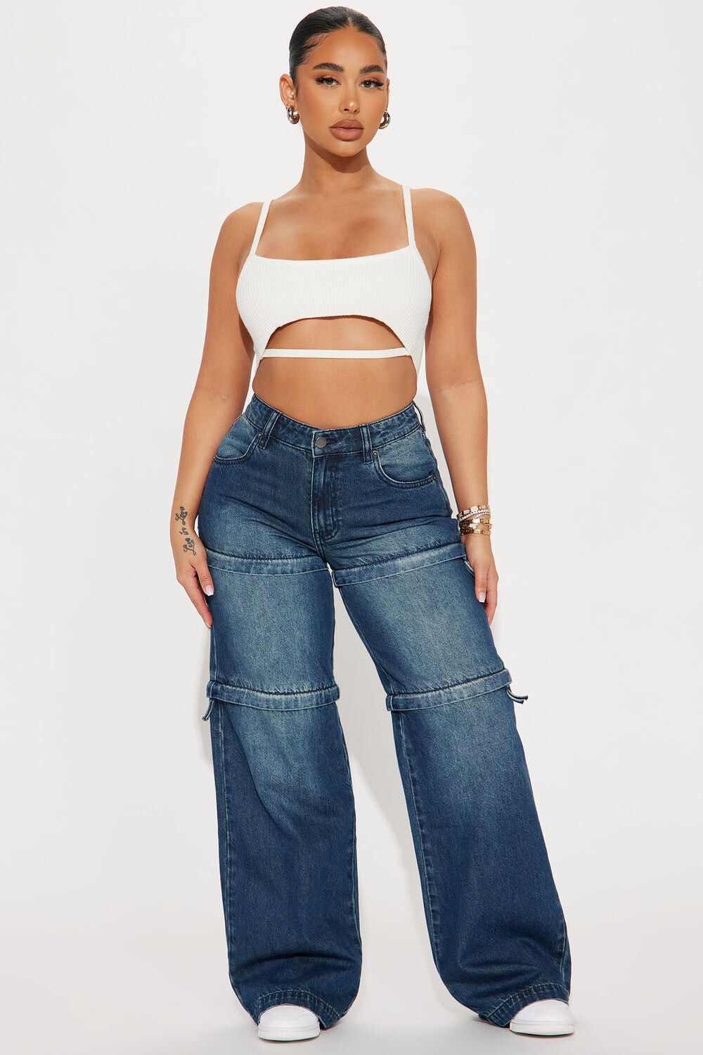 

Джинсы Fashion Nova FN1448I559, синий