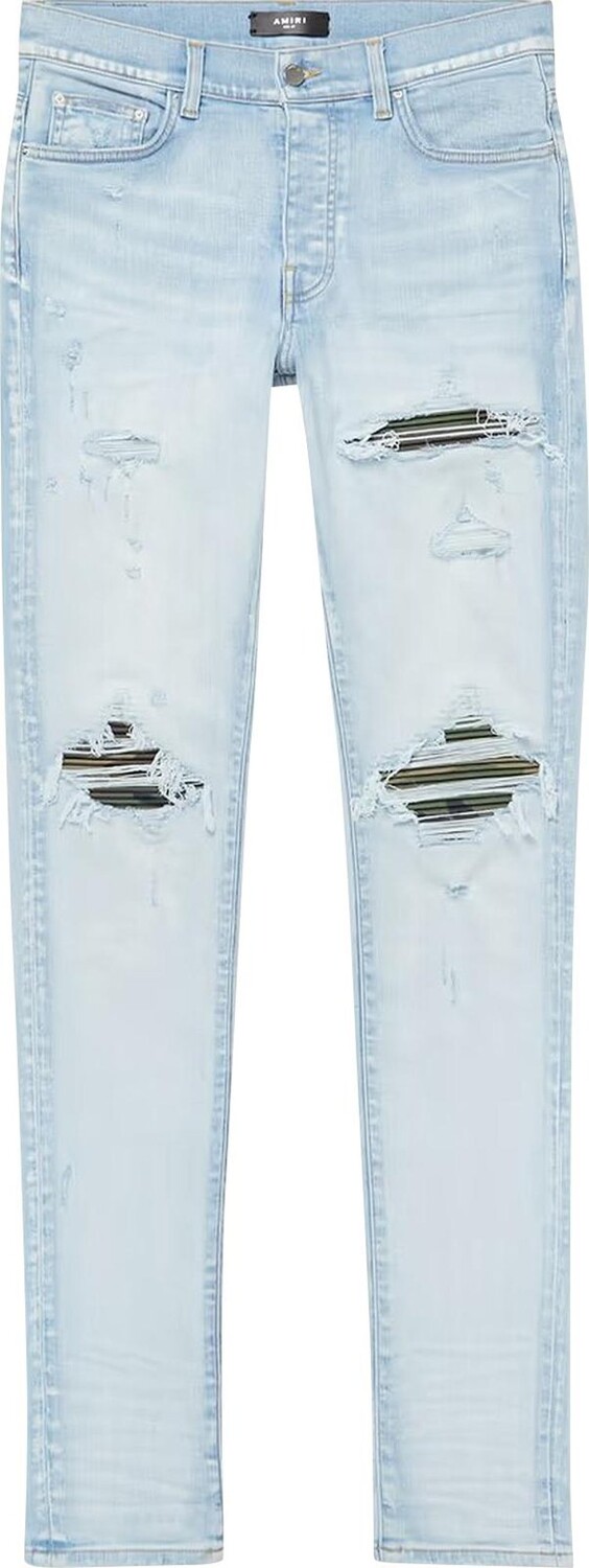

Джинсы Amiri MX1 Camo Jean 'Blue', синий