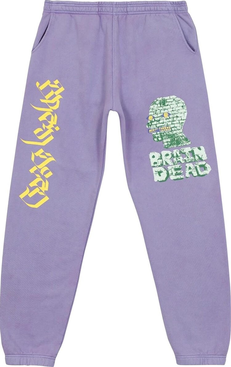 

Спортивные брюки Brain Dead Stone Age Sweatpant 'Lavender', фиолетовый