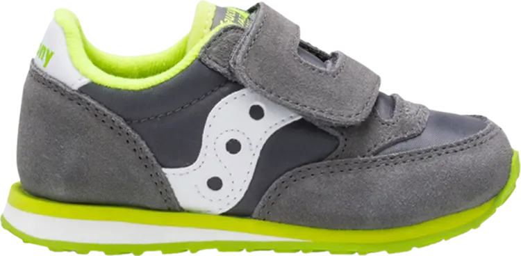 

Кроссовки Saucony Jazz Hook & Loop Little Kid Grey Lime, серый
