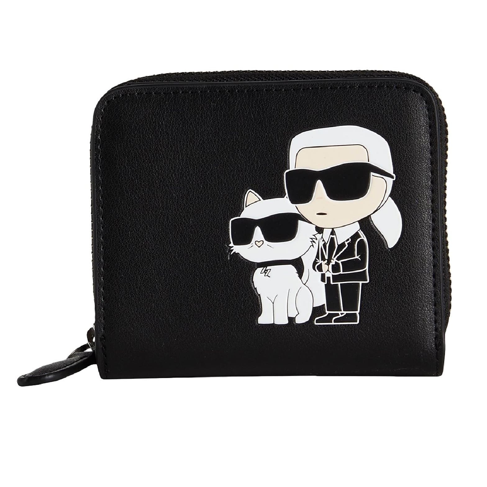 

Кошелек Karl Lagerfeld K/ikonik 2.0 Leather Sm Zipwlt, черный