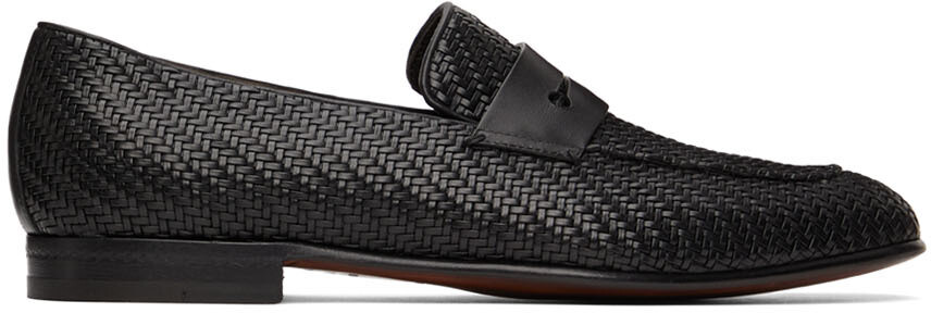 

Черные лоферы Pelletessuta 'L'Asola' Ermenegildo Zegna