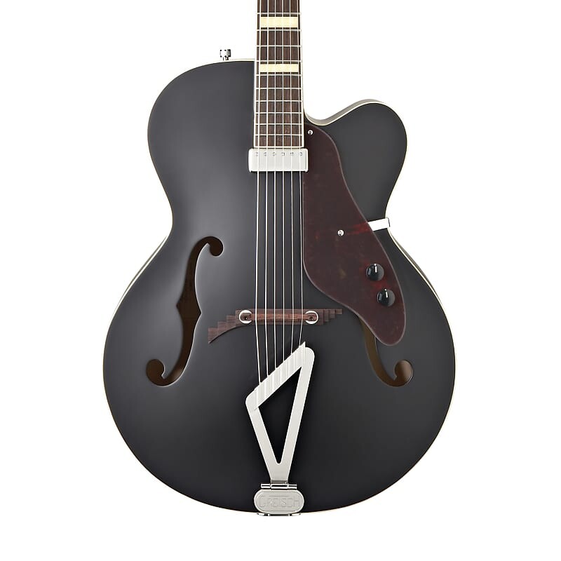 

Gretsch G100BKCE Synchromatic Archtop Cutaway Electric Палисандр Накладка на гриф Flat Black