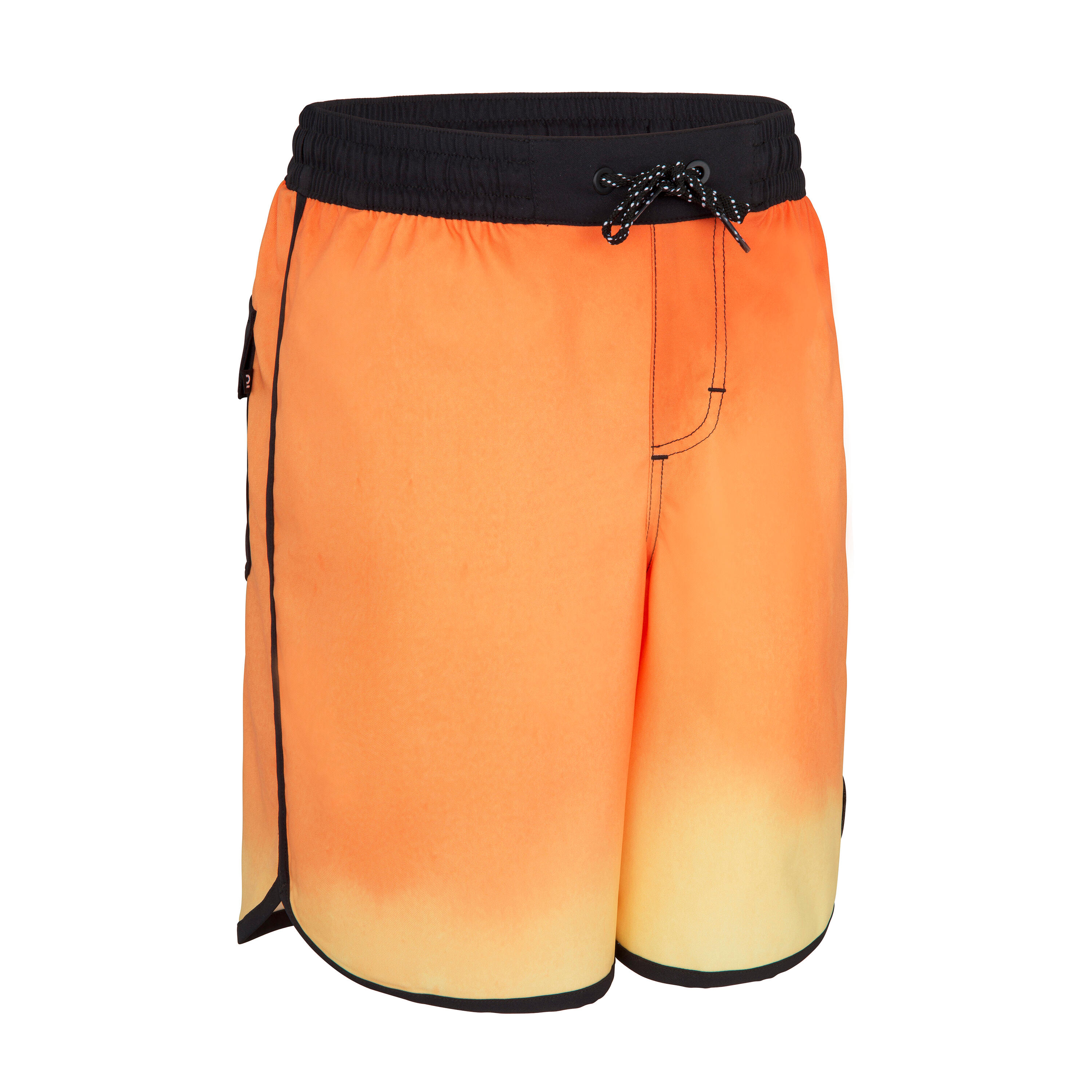 цена Борд-шорты для мальчиков - Tie&Dye 500 оранжевый OLAIAN, манго
