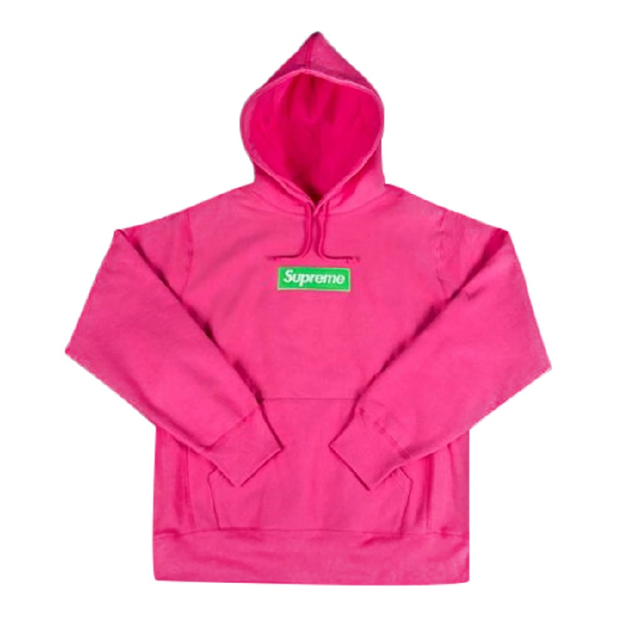 цена Худи Supreme Logo Hooded, розовый