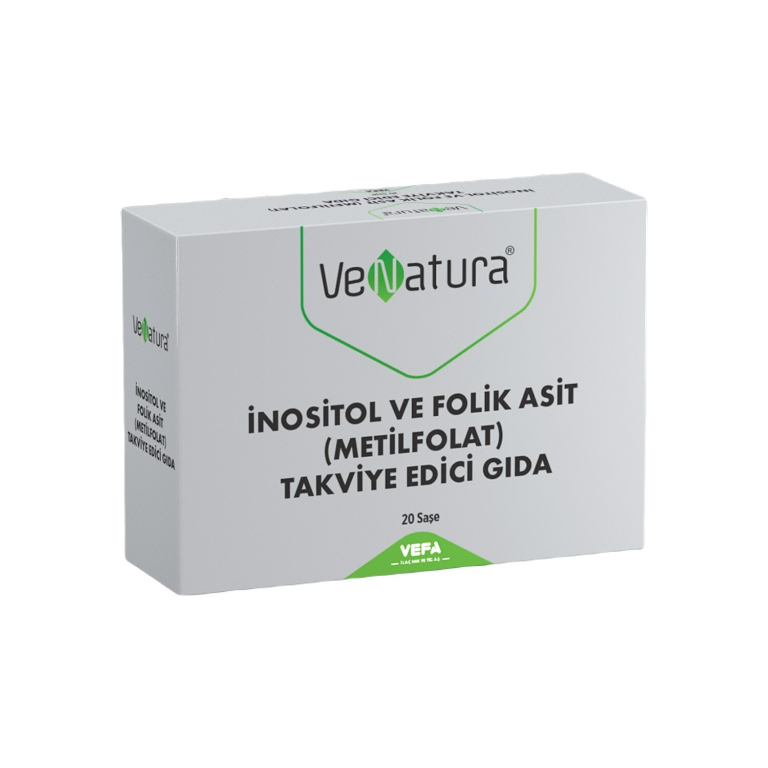 

Venatura Inositol and Folic Acid (Methylfolate) 20 Sase