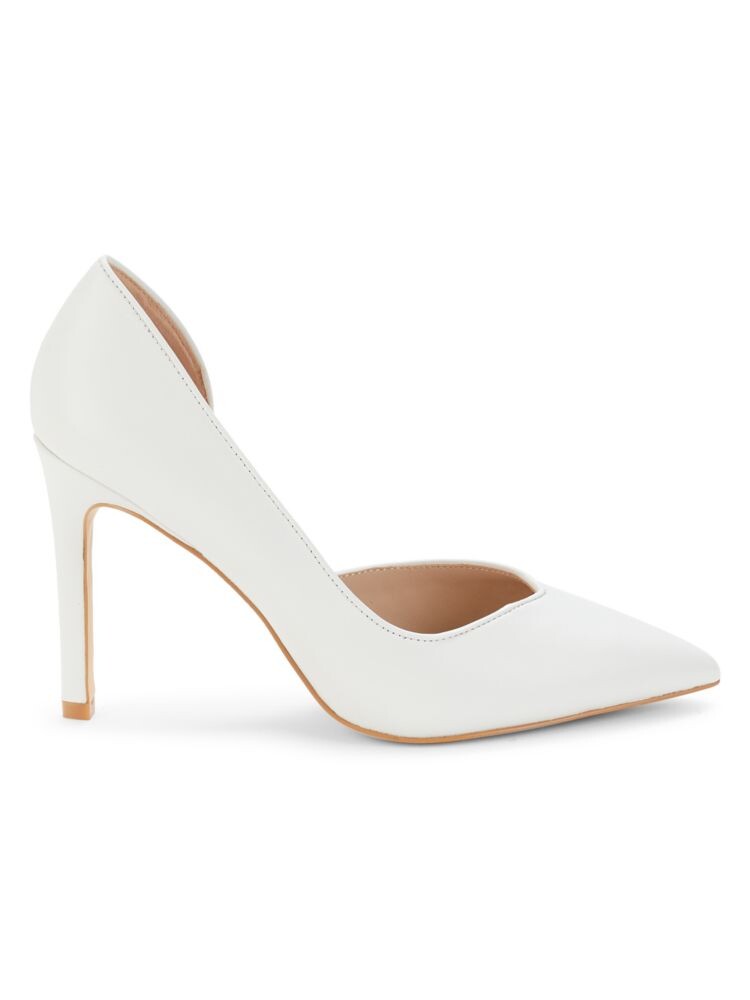 

Кожаные туфли Avenue 95 D'Orsay Stuart Weitzman, белый