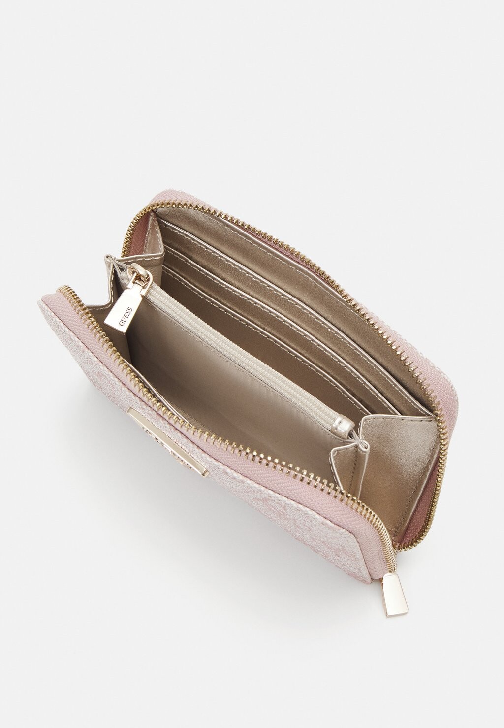 

Кошелек LAUREL MEDIUM ZIP AROUND Guess, светло-розовый