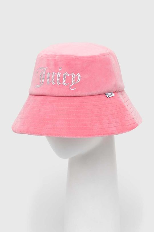 Бархатная шляпа Juicy Couture, розовый