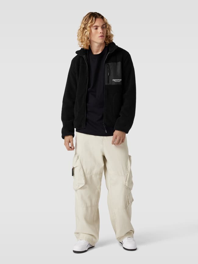 

Куртка из меха тедди модель "JORVESTERBRO" Jack & Jones, черный