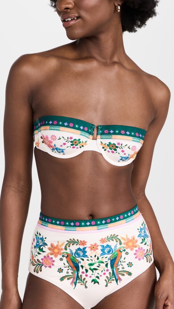 

Бюстгальтер Zimmermann Ginger Balconette, кремовый