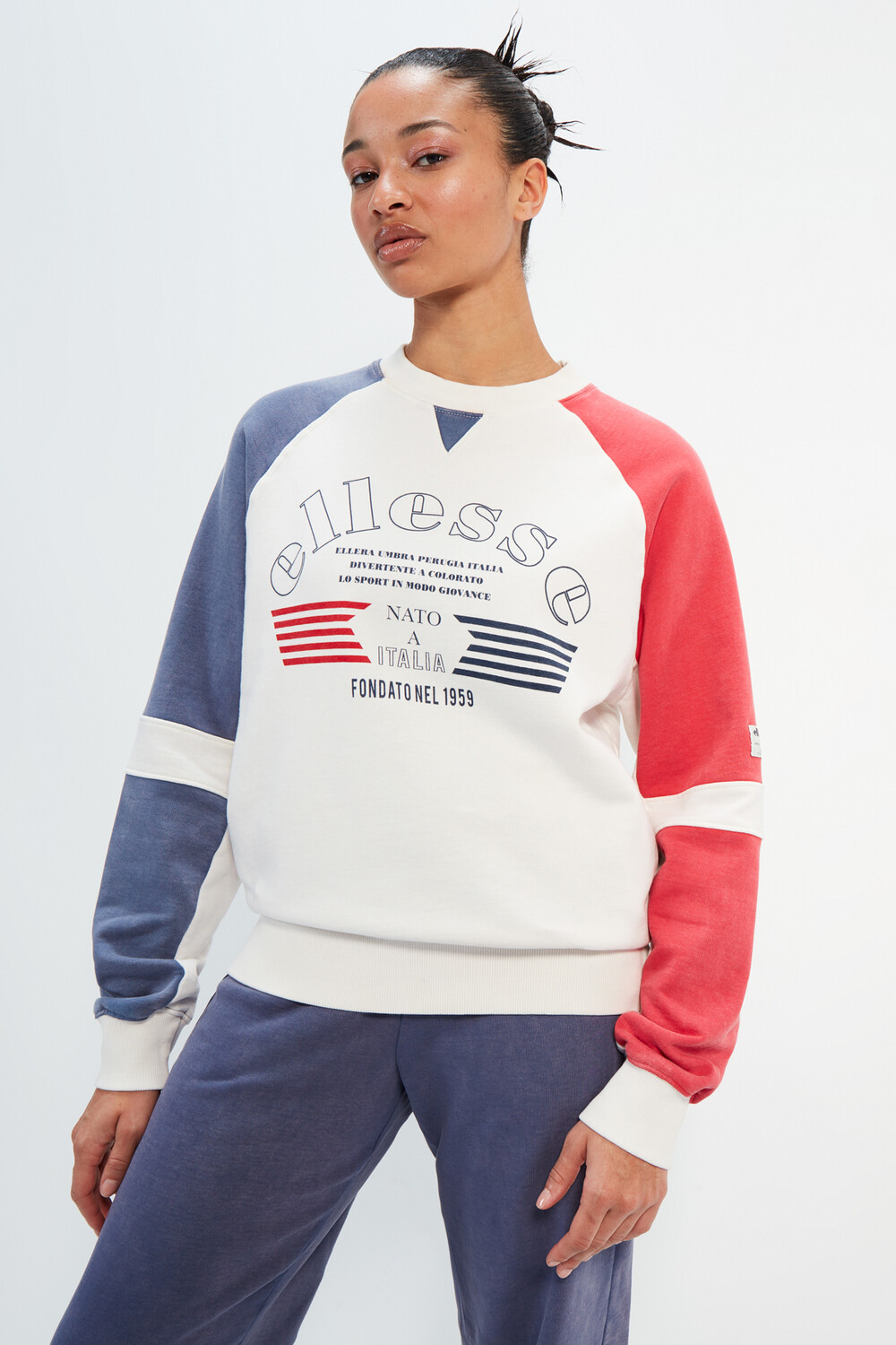 

Толстовка - Белый - Классический крой Ellesse, белый