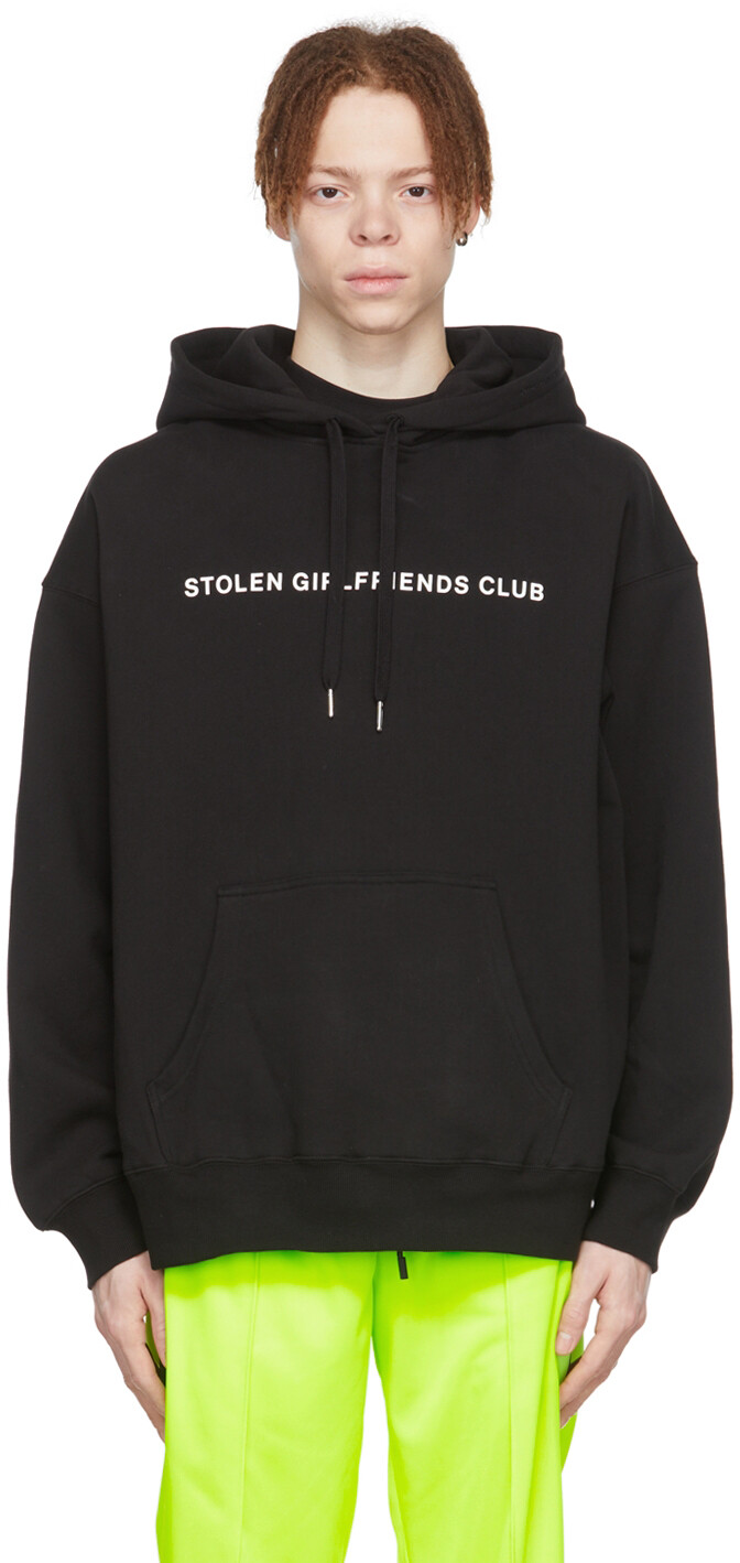 

Черный худи из органического хлопка Stolen Girlfriends Club