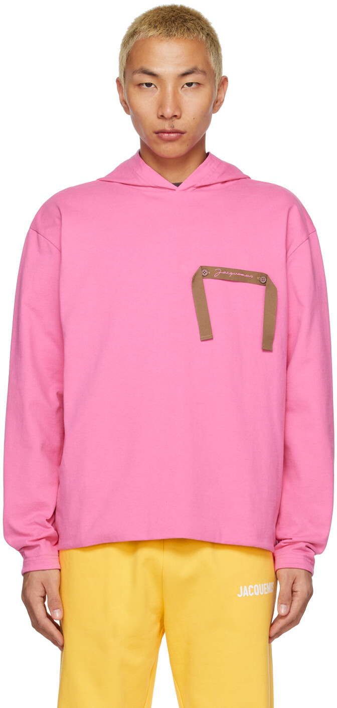 

Худи 'Le Sweatshirt Desenho' розового цвета Jacquemus, Розовый
