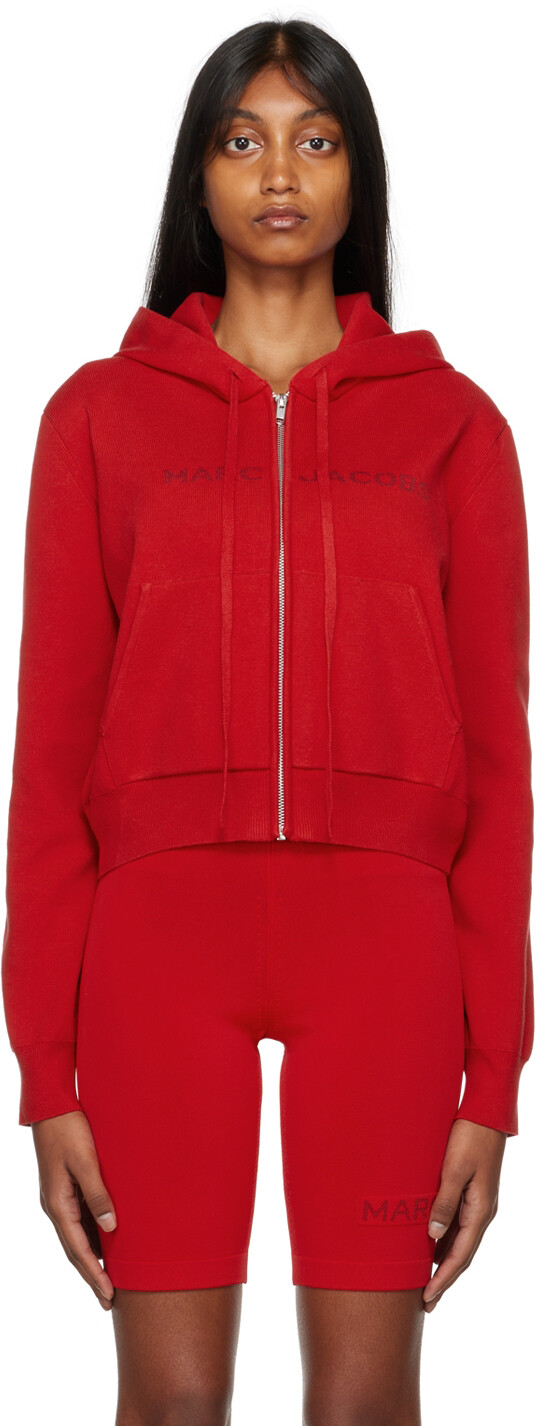 The Cropped Zip Hoodie Marc Jacobs CDEK.Shopping