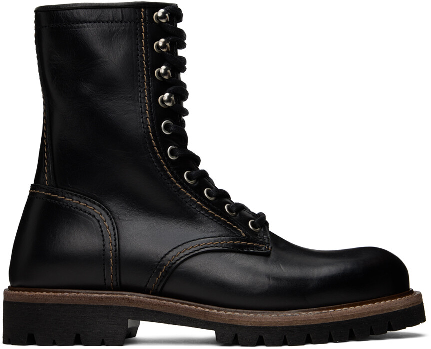 

Черные ботинки Marshall Belstaff
