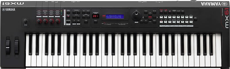 61-клавишный цифровой синтезатор Yamaha MX61, черный