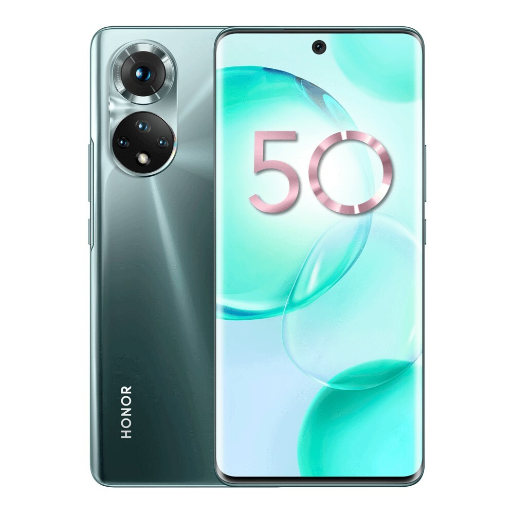 

Смартфон Honor 50 8/256 ГБ, изумрудно-зеленый