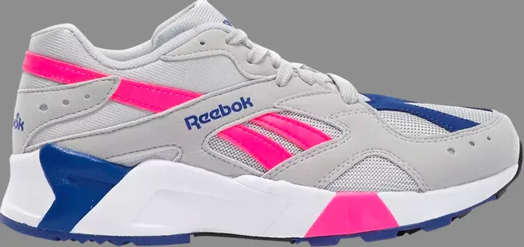 

Кроссовки aztrek j 'grey pink' Reebok, серый