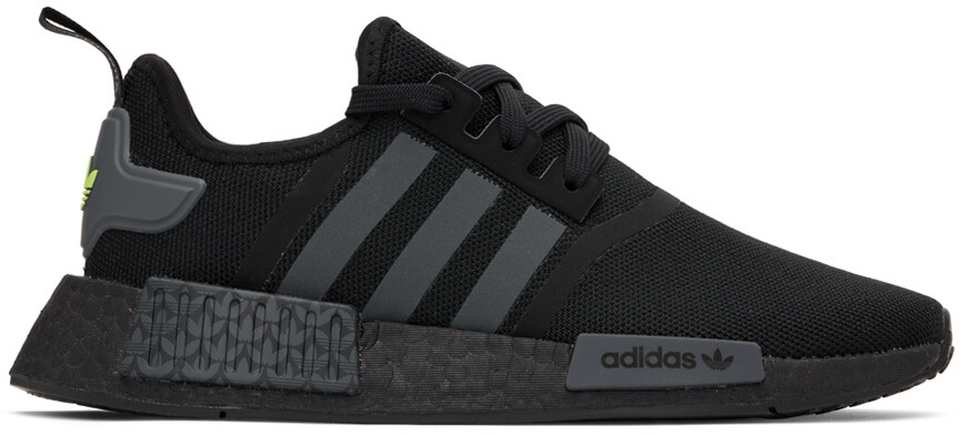 

Мужские кроссовки Adidas Originals NMD R1 Primeblue, черный/зеленый