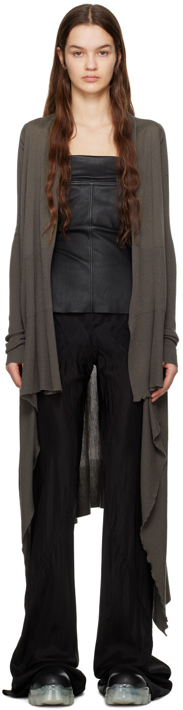 

Серый кардиган-расато Rick Owens