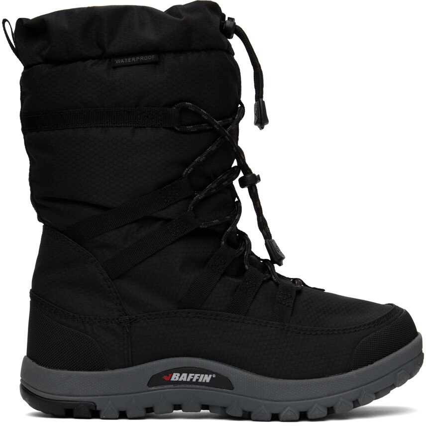 

Черные высокие сапоги Baffin, Черный