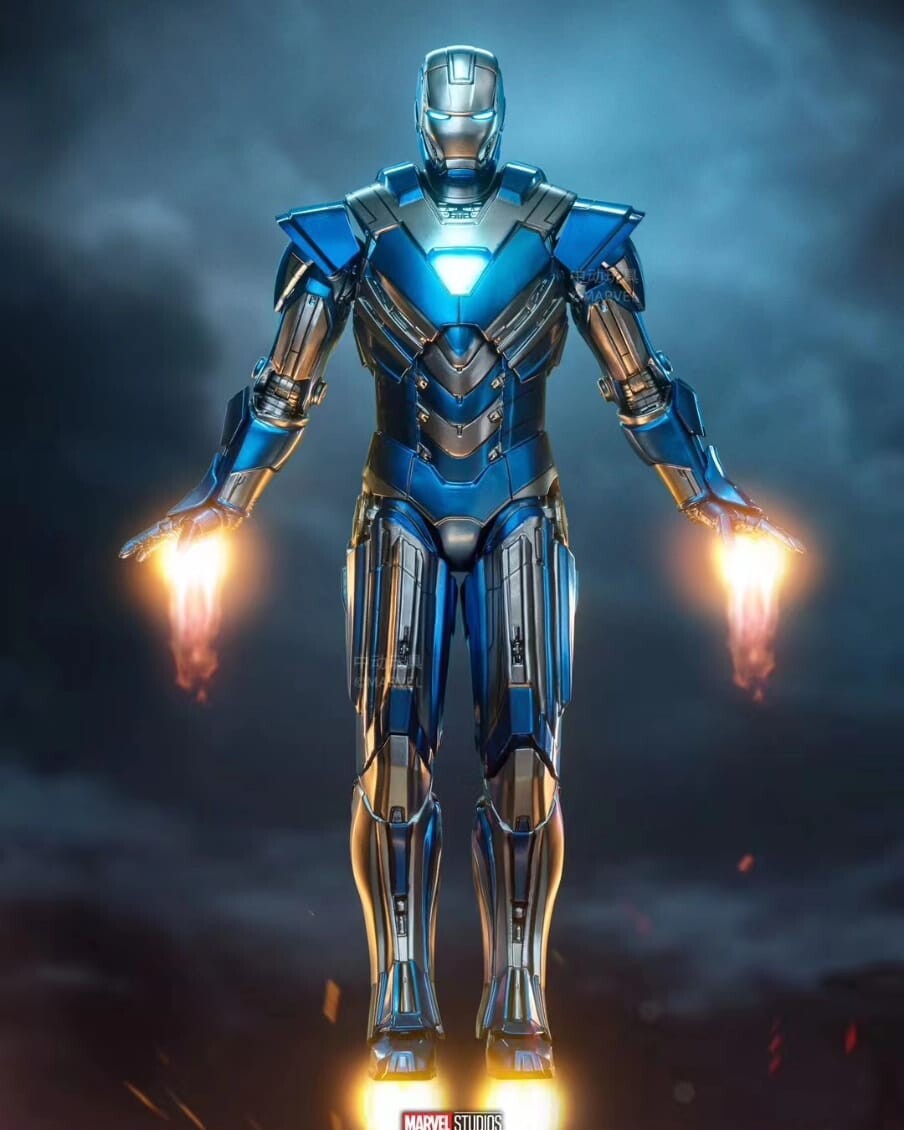 

Фигурка ZD Toys Iron Man 3, Iron Man Mark 30 1:10 Scale Collectible Figure (Non-Light Up Function), 18 см