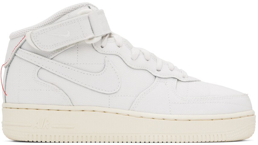 

Белые кроссовки Air Force 1 '07 Mid Nike, Белый