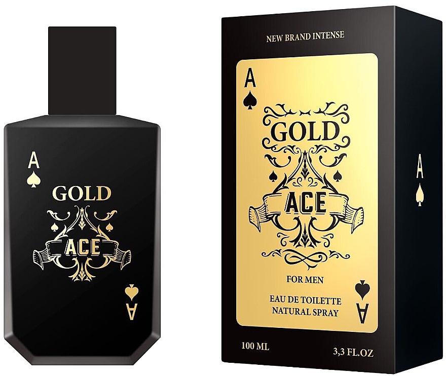 Туалетная вода New Brand Intense Gold Ace - фото