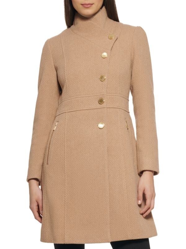 

Пальто Фактурное Guess, camel