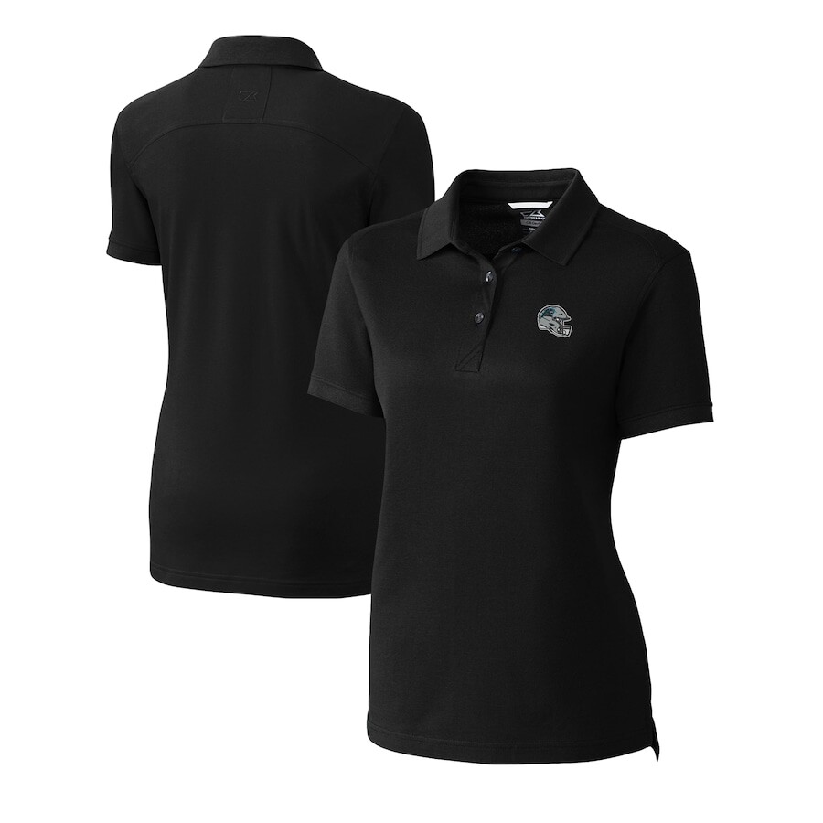 

Поло с длинным рукавом Cutter & Buck Carolina Panthers, черный