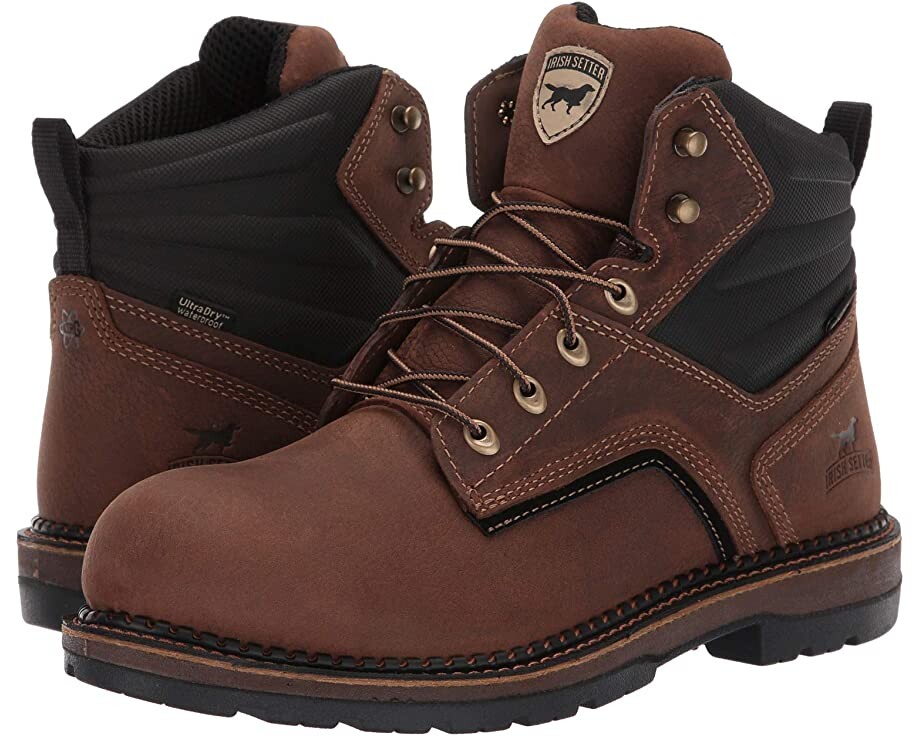 

Ботинки Ramsey 2.0 6" Waterproof Soft-Toe Work Boot EH Irish Setter, коричневый