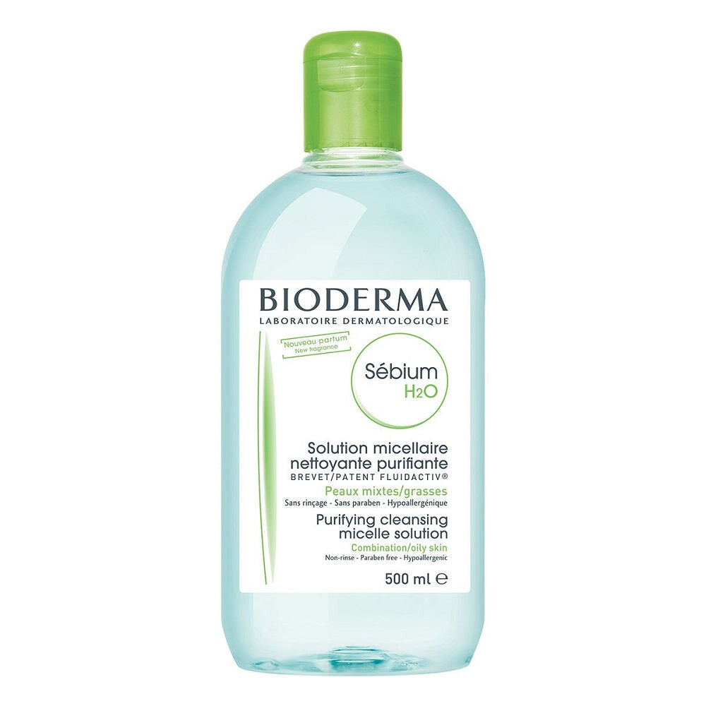 

Bioderma Мицеллярная жидкость Sebium H2O для жирной и комбинированной кожи 500мл