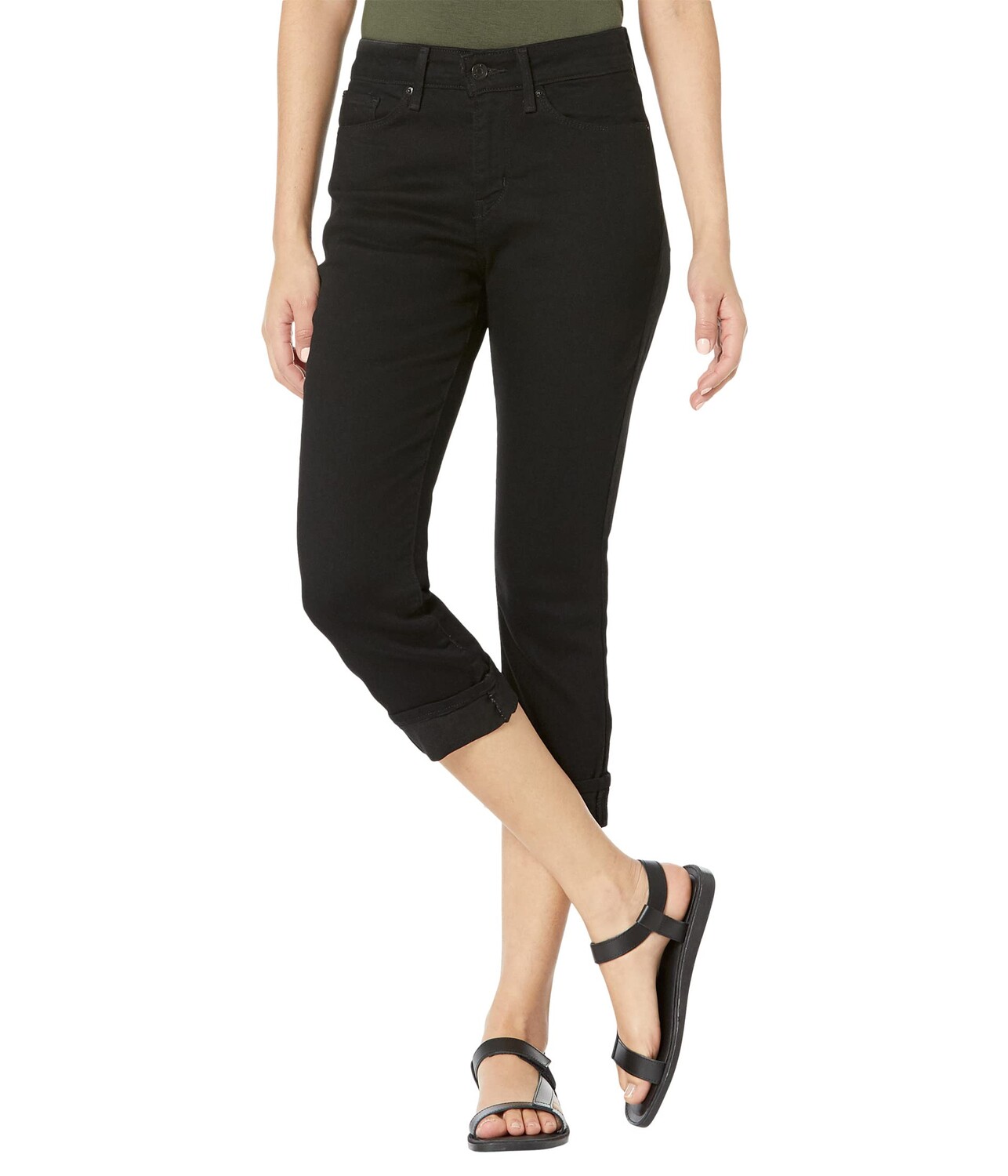 

Джинсы Signature by Levi Strauss & Co. Gold Label, Mid-Rise Capri Jeans