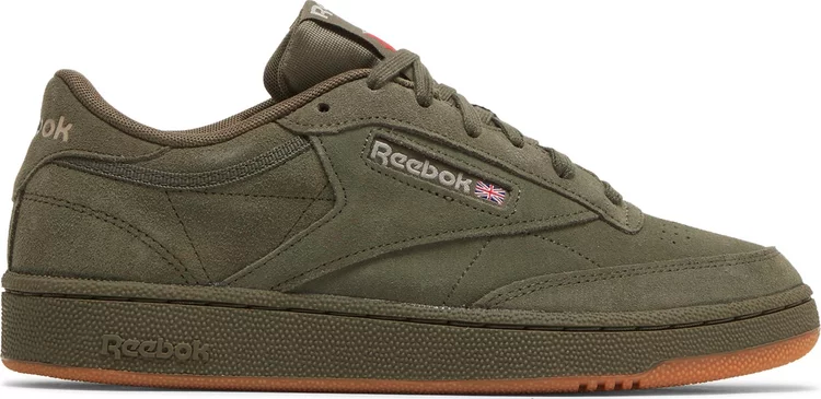 

Кроссовки club c 85 'army green' Reebok, зеленый, Зеленый;серый, Кроссовки club c 85 'army green' Reebok, зеленый