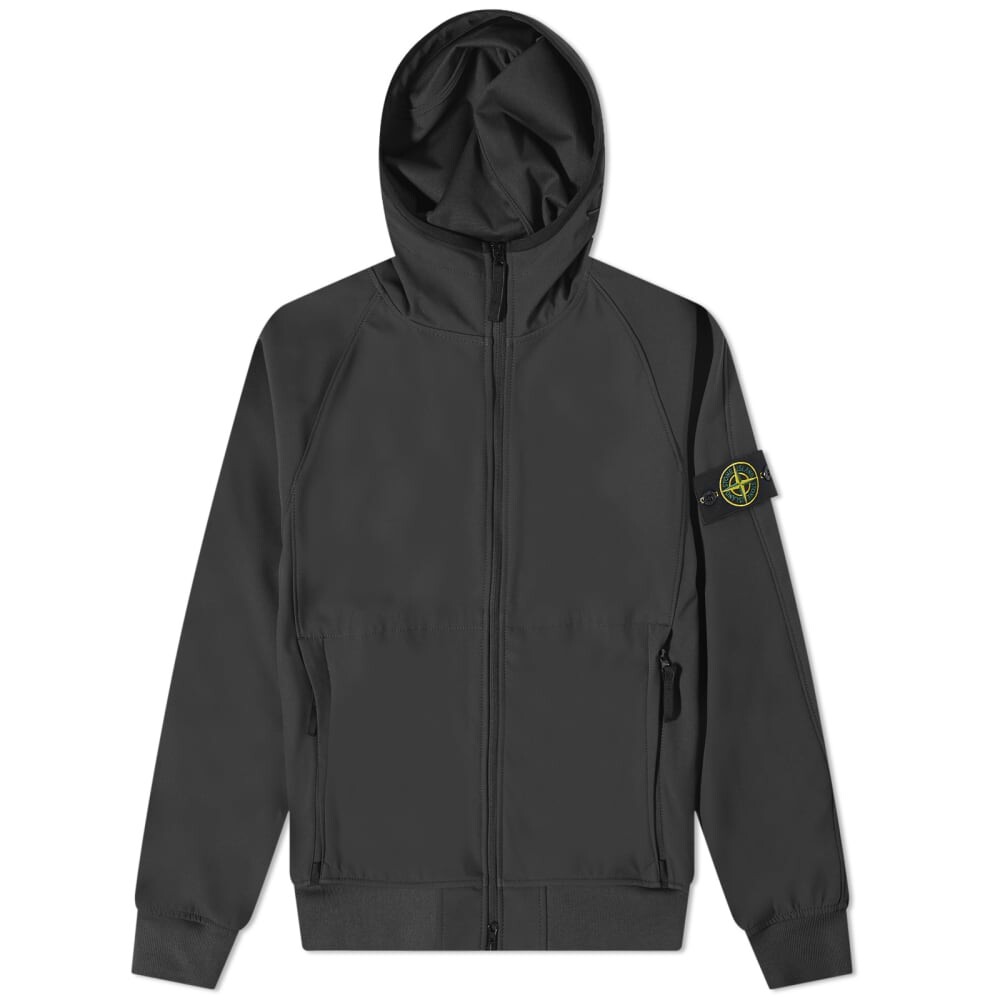 

Легкая куртка Soft Shell-R с капюшоном Stone Island, Серый