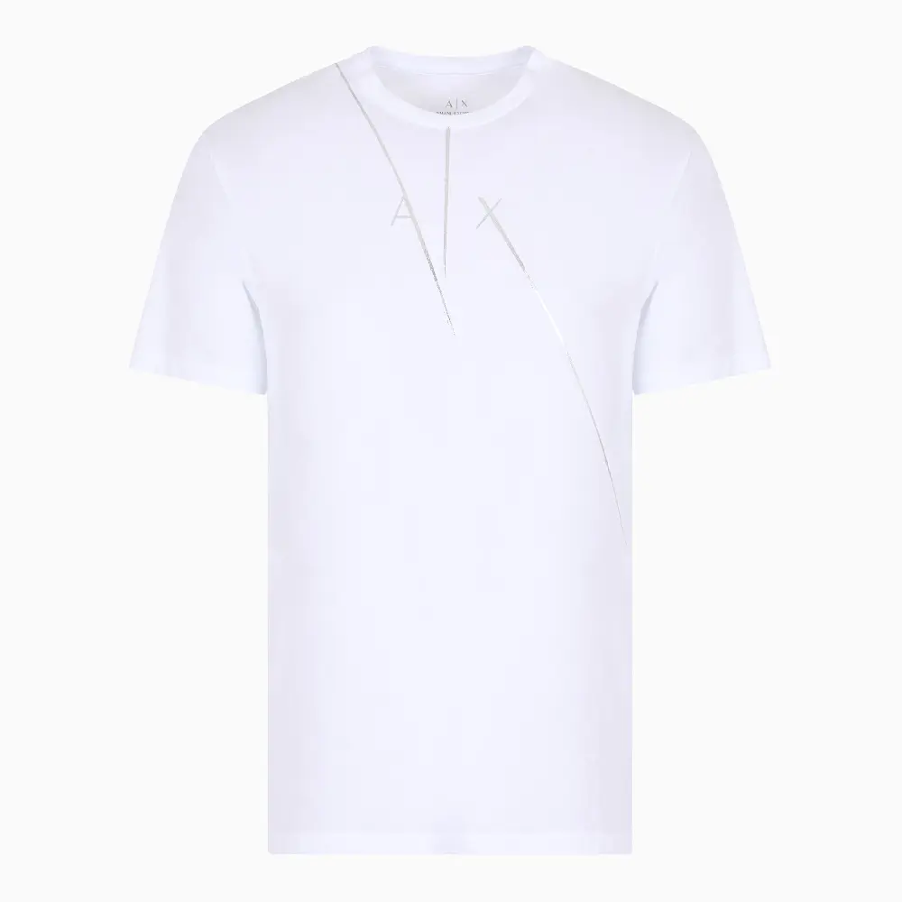 

Футболка Armani Exchange Pima, белый, Белый;коричневый