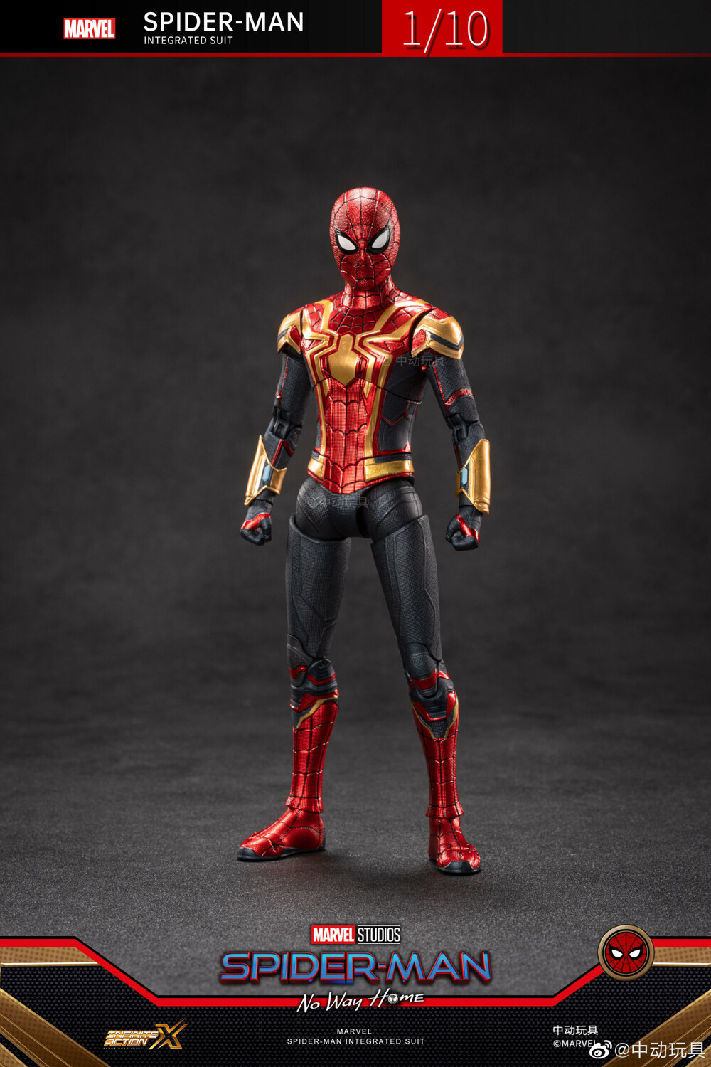 

Коллекционная фигурка ZD Toys Spider-Man (Integrated Suit) 1:10 Scale