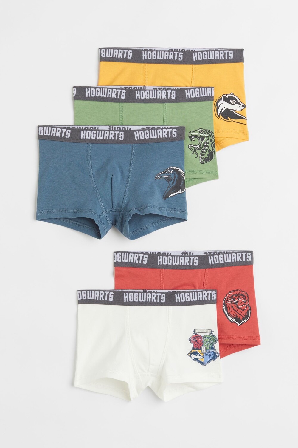 

Комплект трусов H&M Kids Boxer Harry Potter, 5 предметов, красный