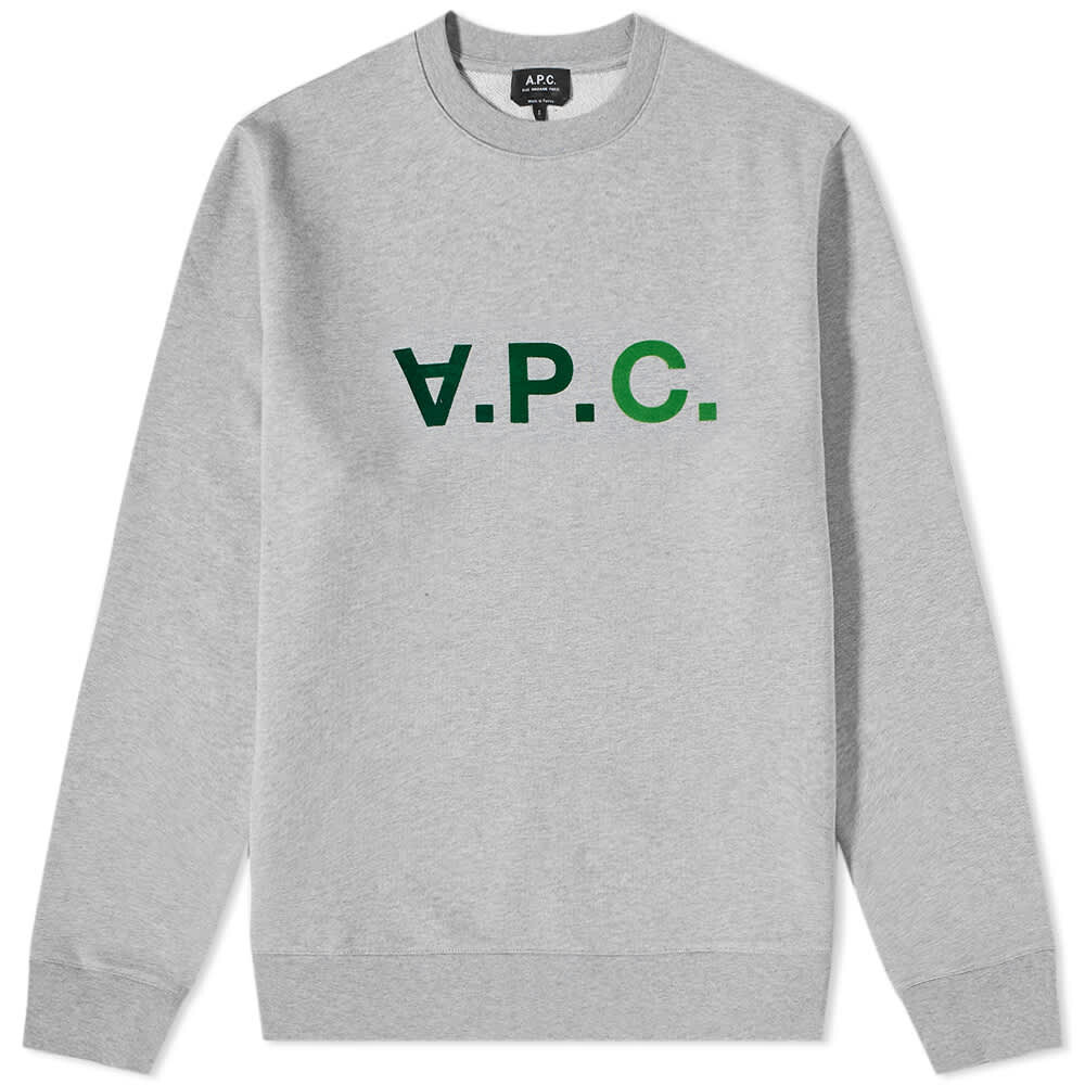 

Толстовка A.P.C. Vpc Multicolour Logo Crew Sweat, Серый